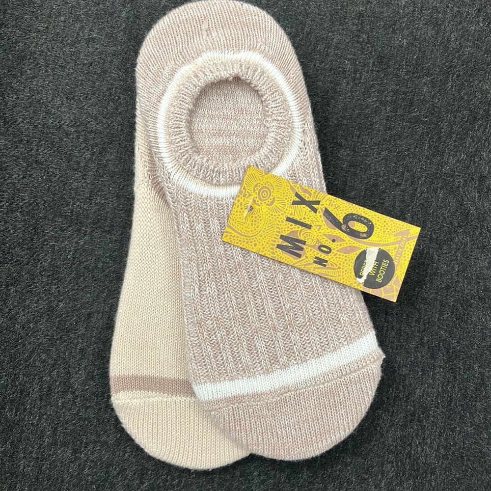 2 Pairs Ankle Boot Socks - New